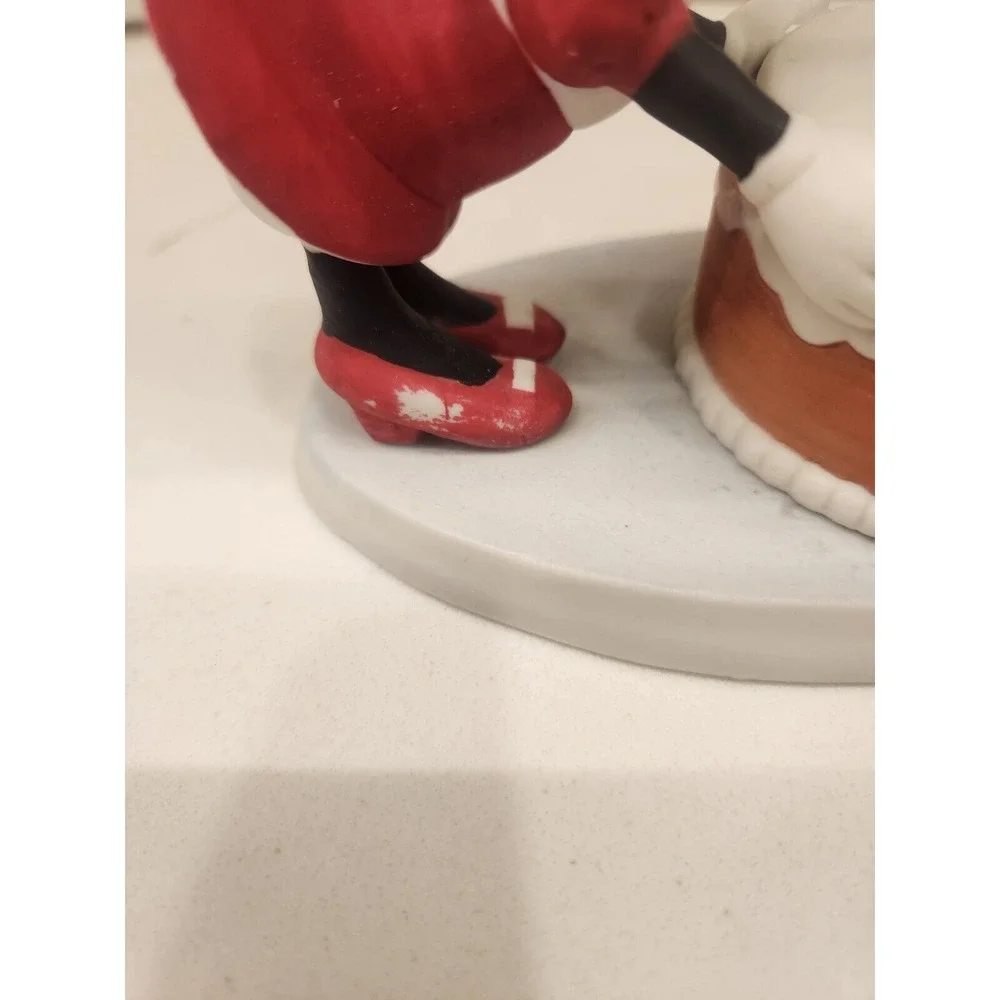 Disney GiftWare Minnie Mouse Birthday Cake Votive Candle Holder Figurine Ceramic